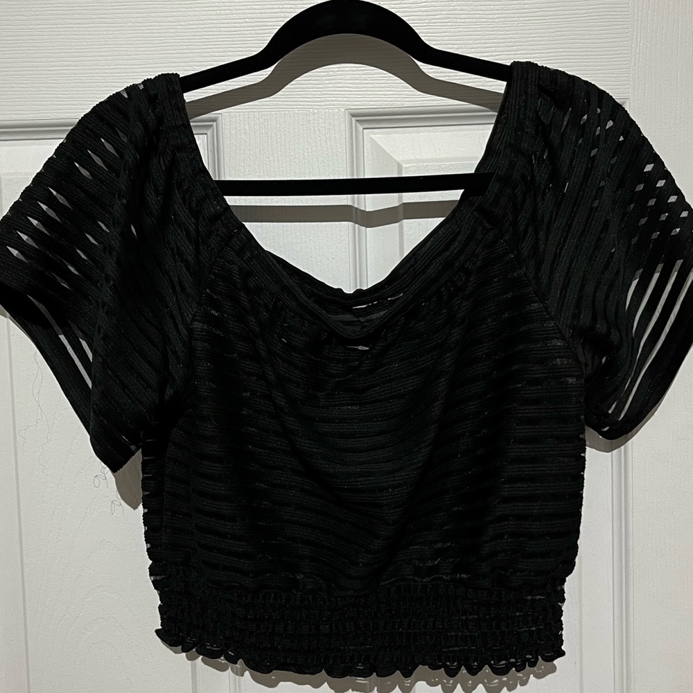 Anthropologie Matching Off the Shoulder Top & Maxi Skirt